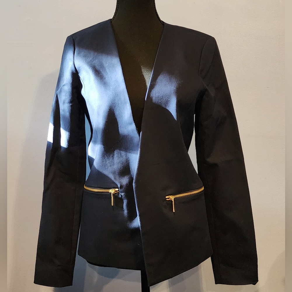 Michael Michael Kors Real Navy Blazer Size 6 EUC